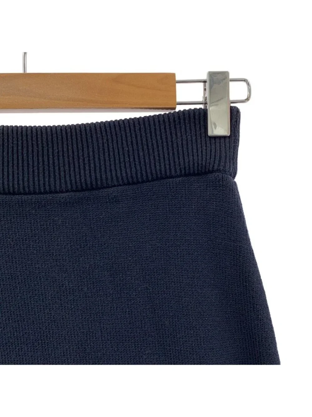 Chanel Cotton Knit Waistcoat Dark Navy